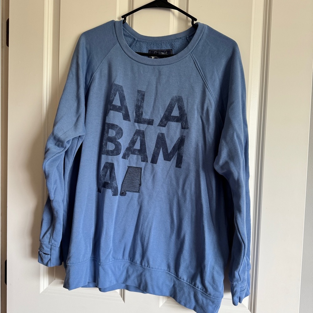 State of Mind Alabama Blue Sweatshirt Pullover XXL